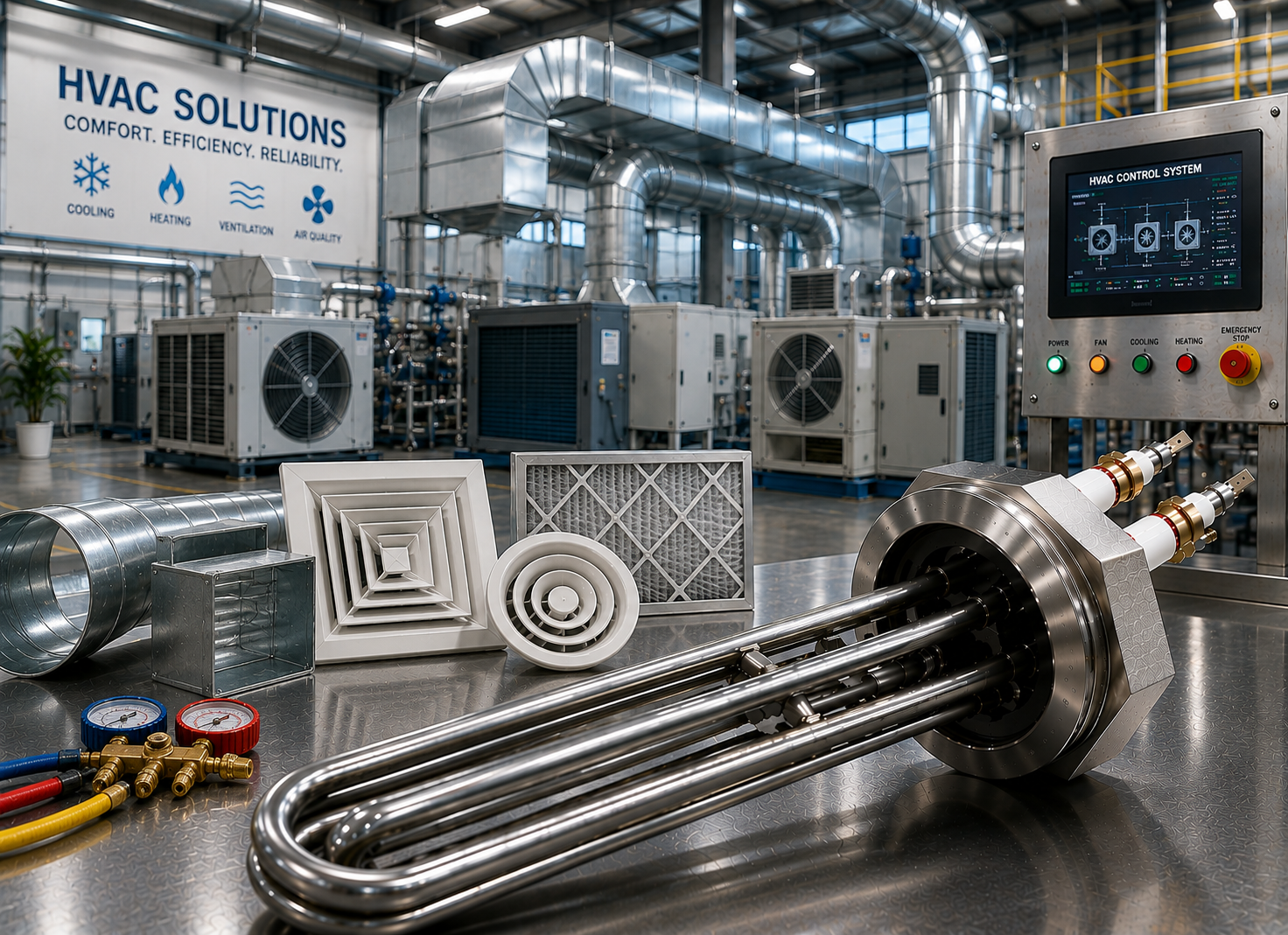 HVAC industry heating application